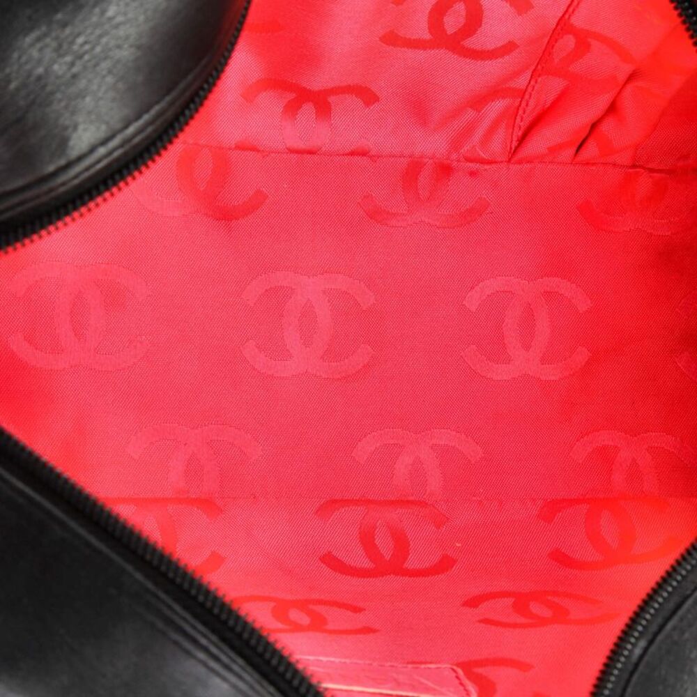 Chanel Cambon Bowler Bag Quilted Leather Medium Black - Picture 7 of 13